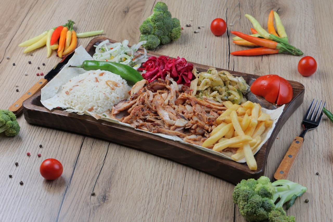 Donar portsion tovuq